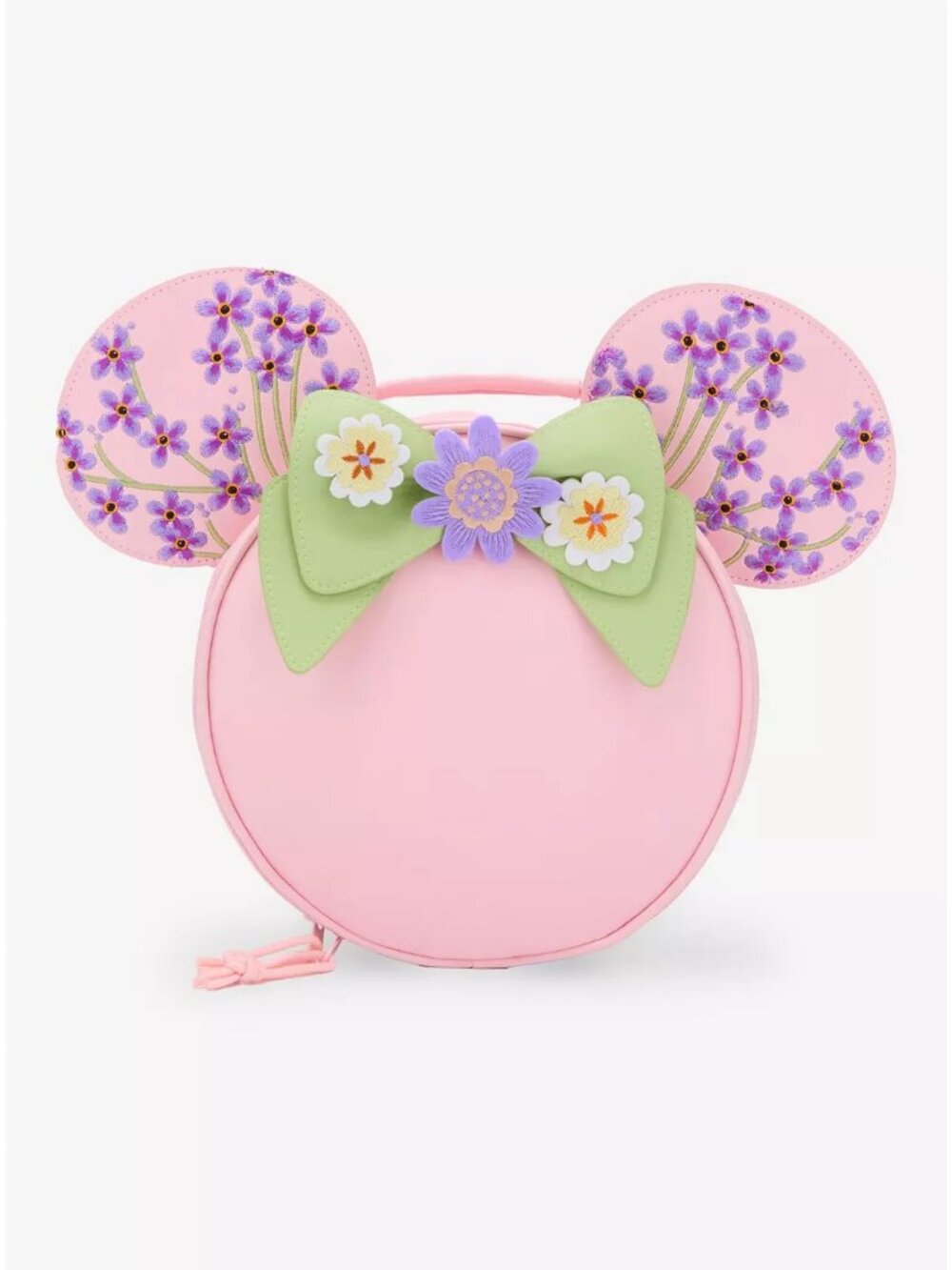 Disney Minnie Mouse Floral Ears Figural Lunch Bag